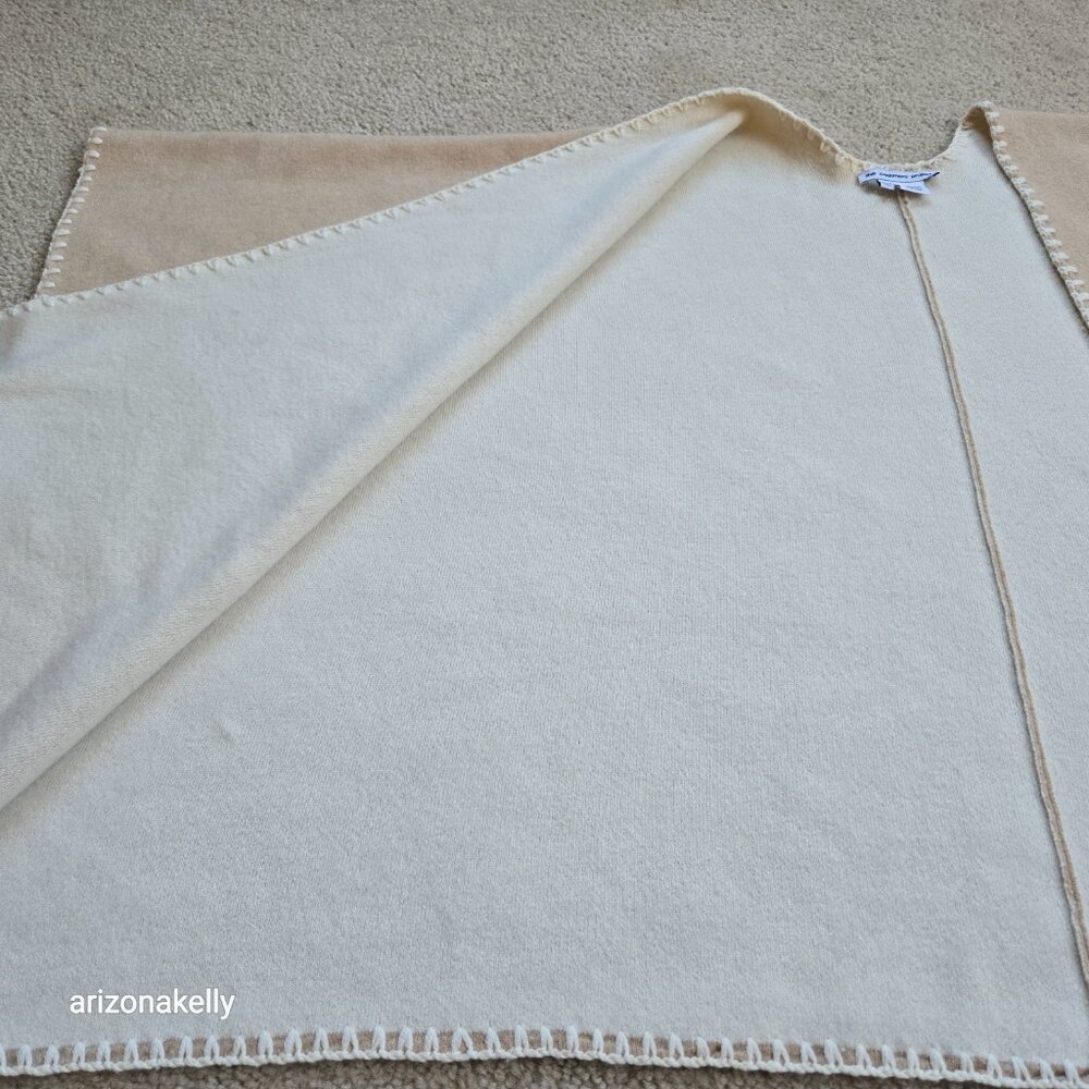 The Cashmere Project THICK Wrap Tan and Cream - Picture 8 of 16
